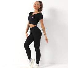 Load image into Gallery viewer, Ribbed Set | Black